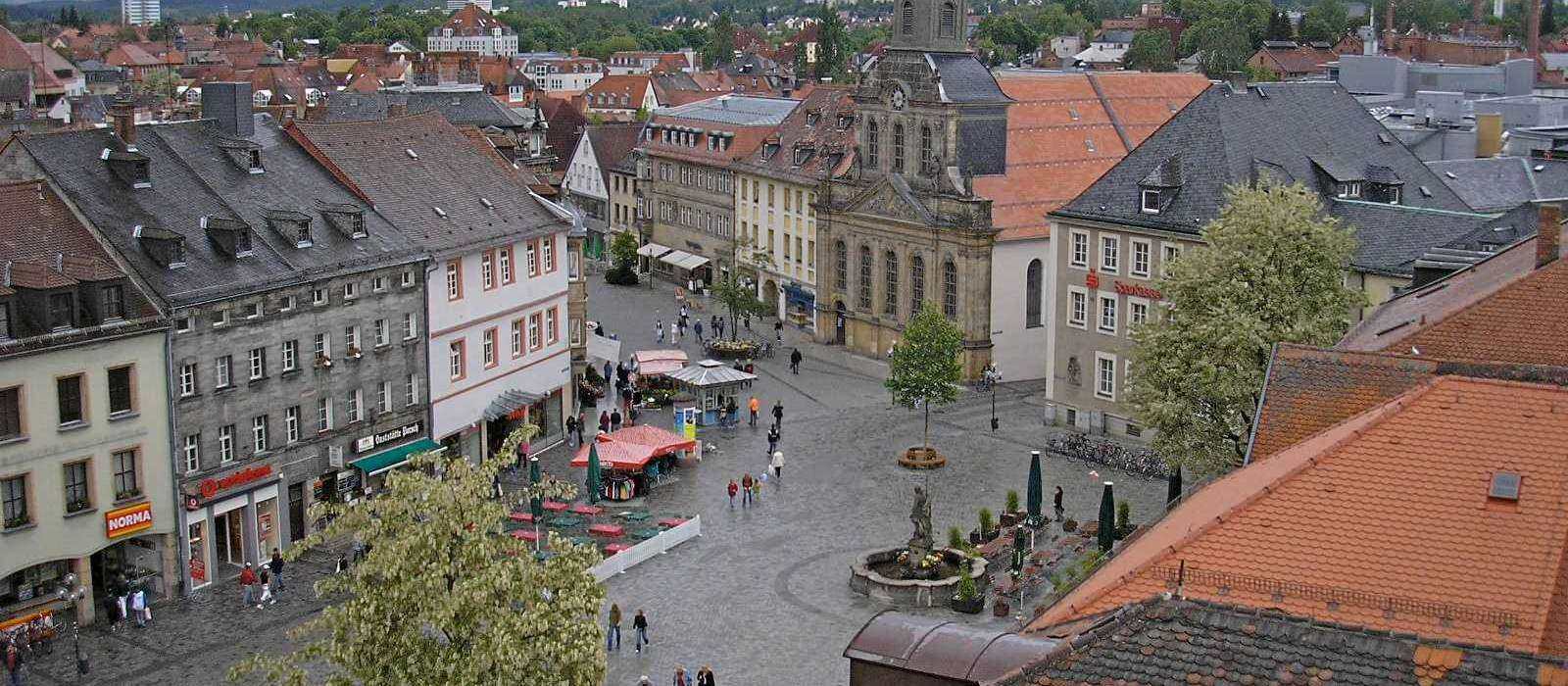 Marktplatz in Bayreuth