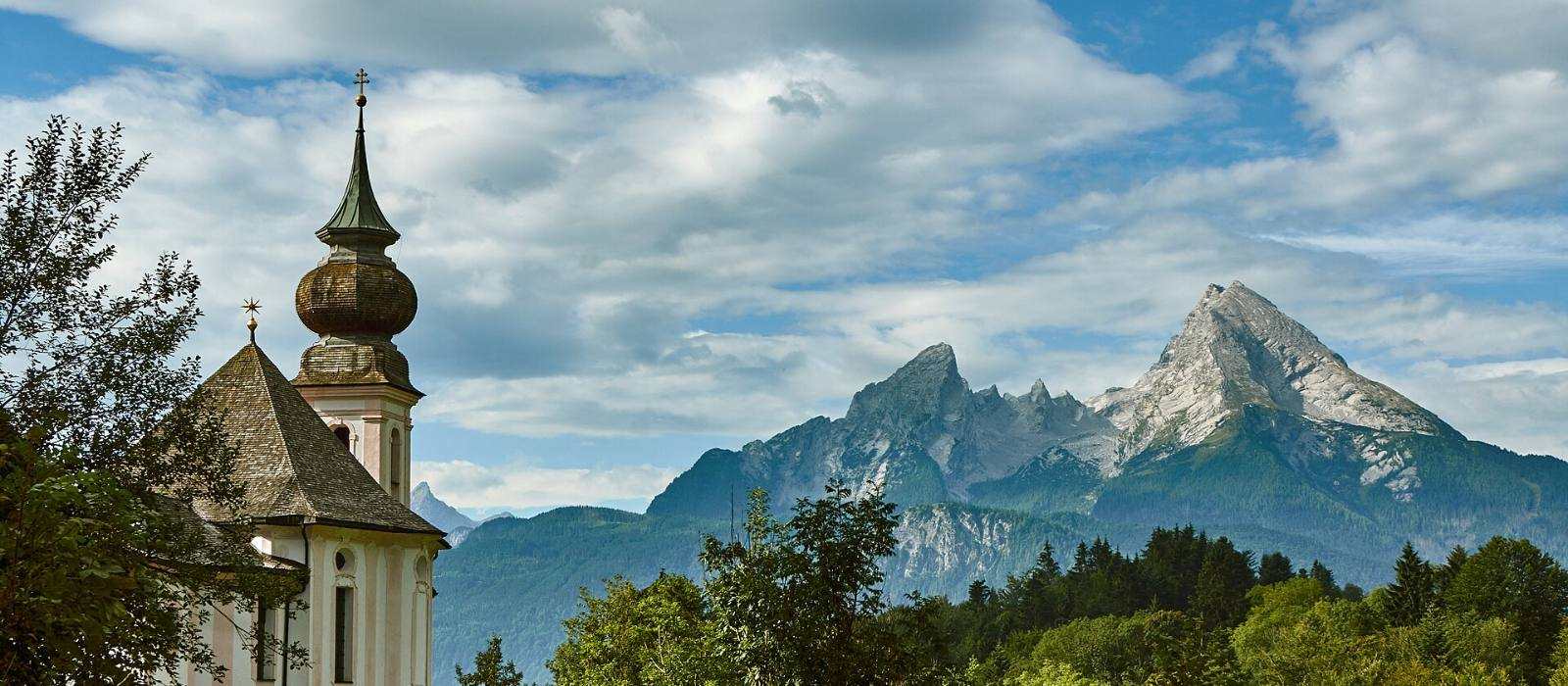 Ansicht aus dem Berchtesgadener Land
