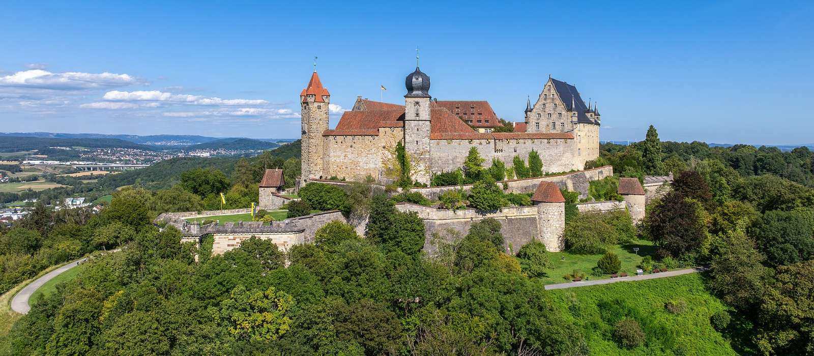Stadtansicht von Coburg
