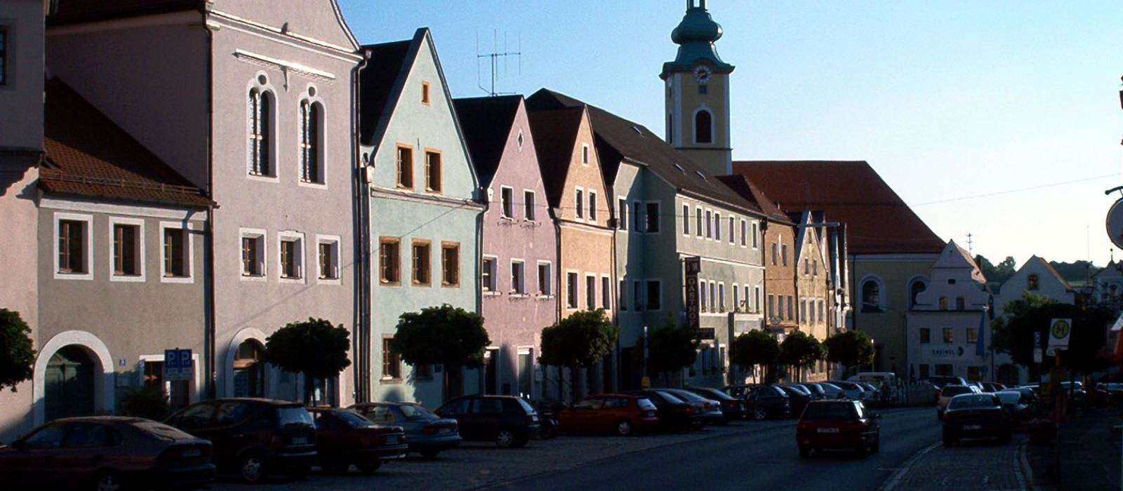 Stadtplatz in Neustadt an der Waldnaab