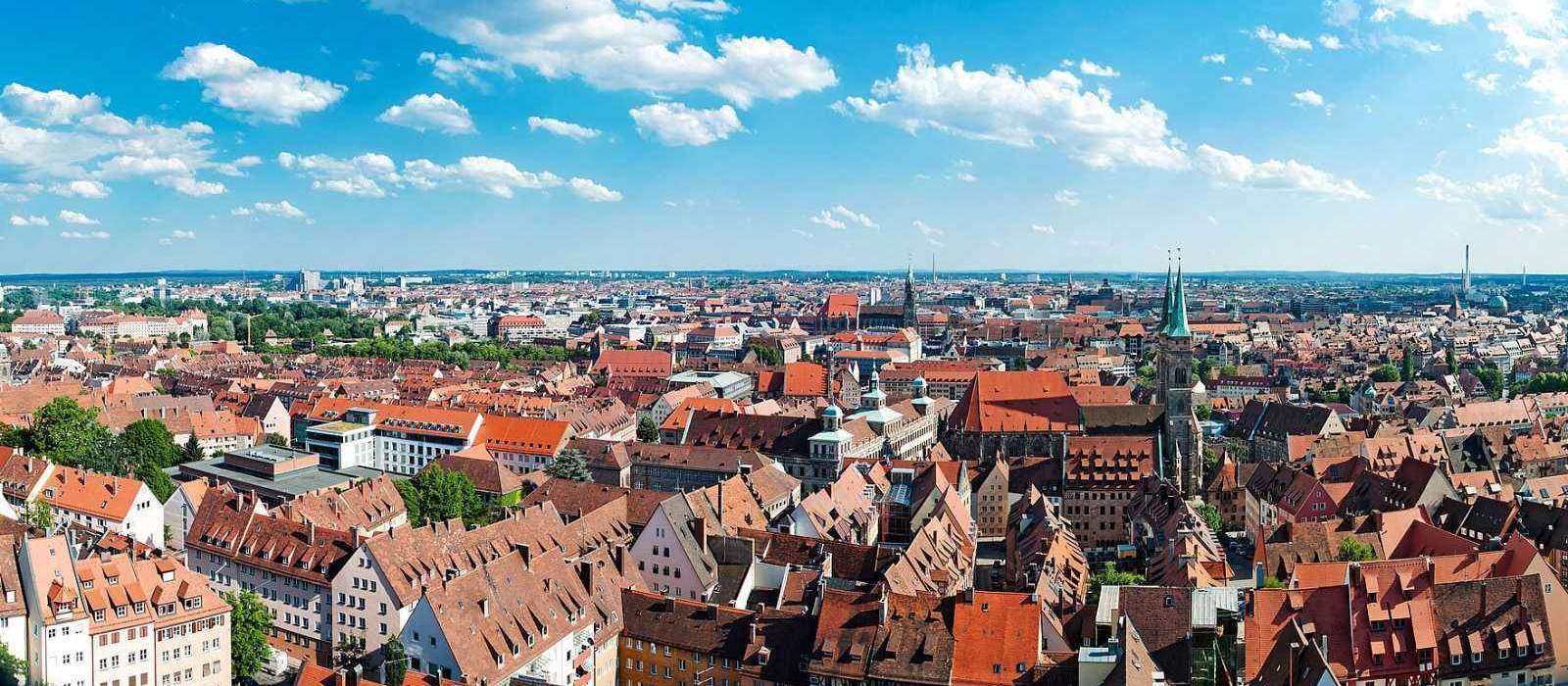 Blick über die Nürnberger Altstadt
