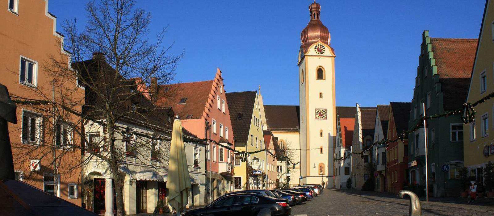Oberer Marktplatz in Schwandorf