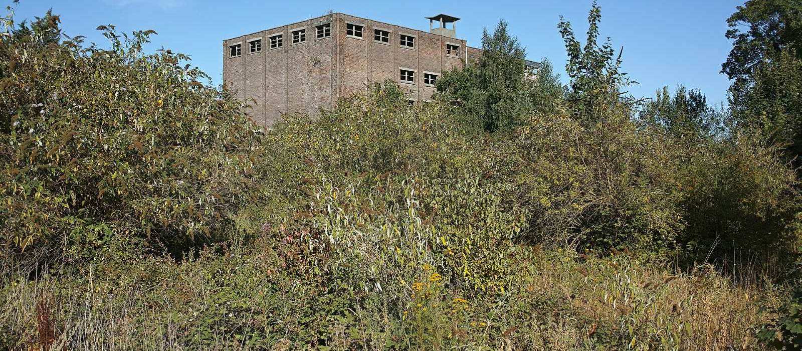 Brachliegendes Industriegelände