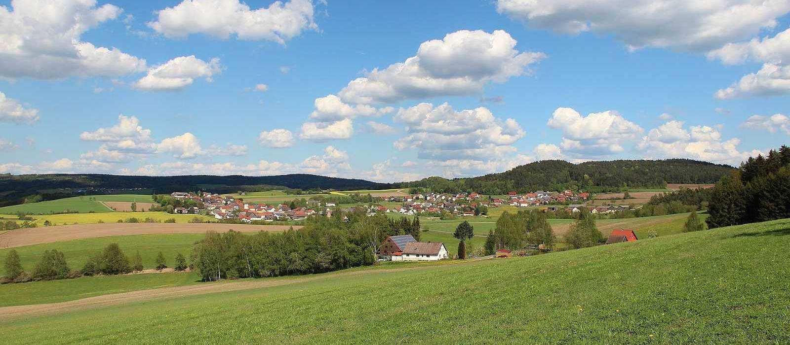 Oberpfälzer Landschaft bei Gleiritsch